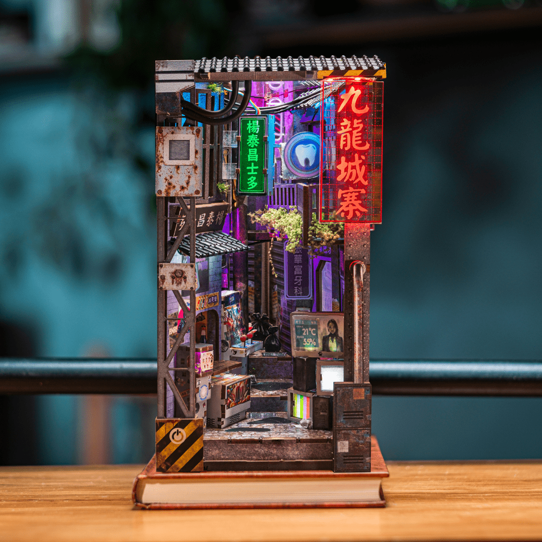 Introducing the Kowloon Walled City 2049 Book Nook: Anavrin’s Tribute to a Cyberpunk Icon - Anavrin