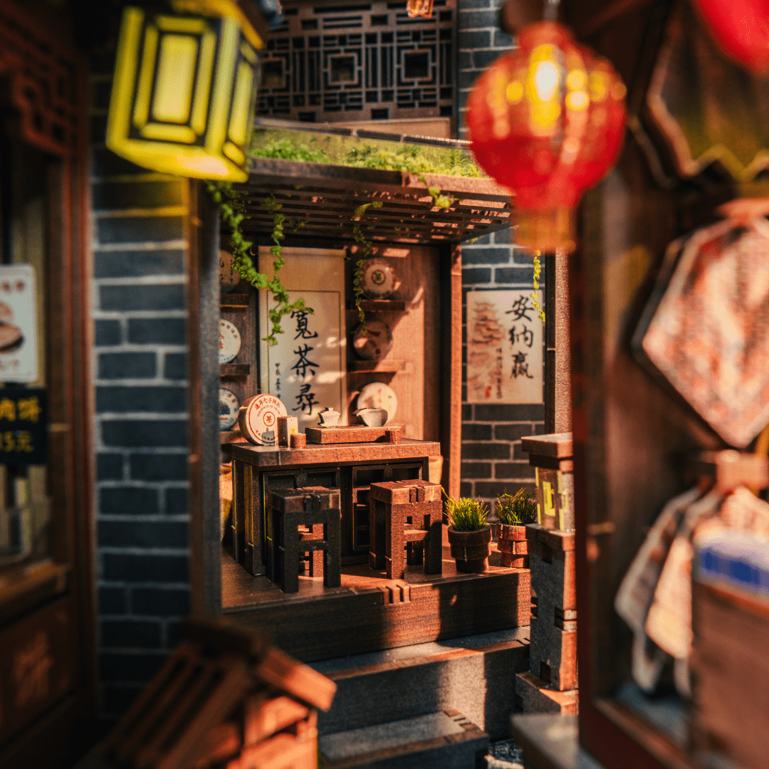 Lijiang Ancient Town DIY Book Nook Kit by Anavrin