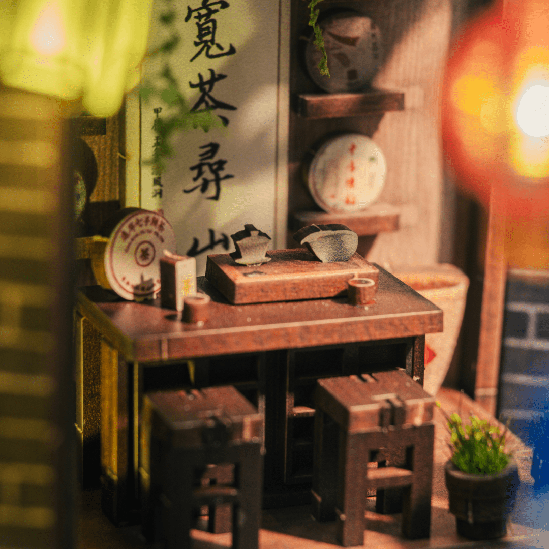 Lijiang Ancient Town DIY Book Nook Kit by Anavrin