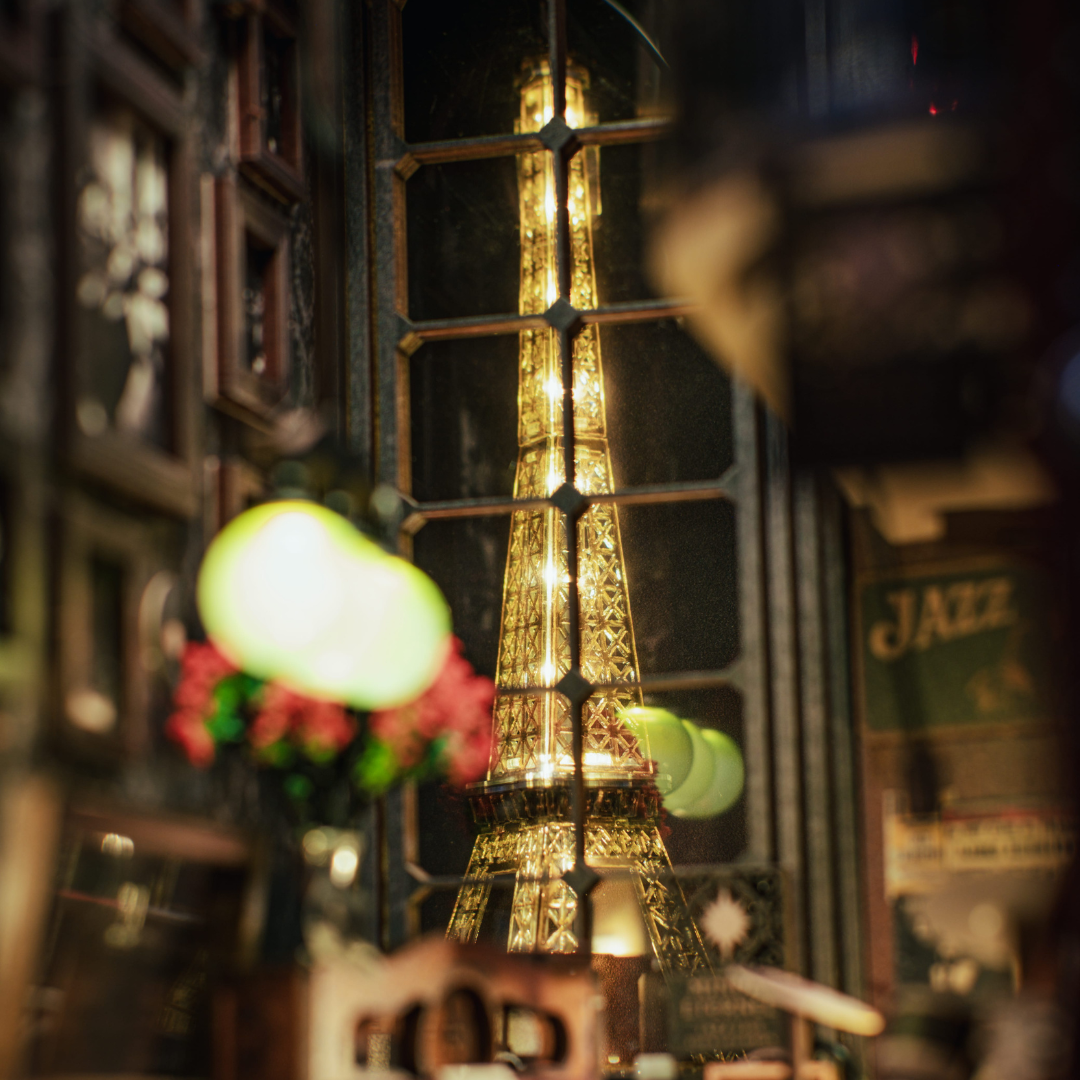 Eternal Midnight Paris Book Nook Kit | Christmas Collector’s Edition