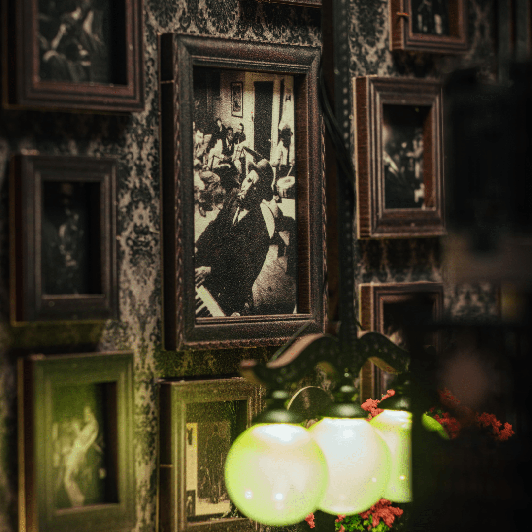 Eternal Midnight Paris Book Nook Kit | Christmas Collector’s Edition DIY Book Nook Shelf Insert Kit - Anavrin