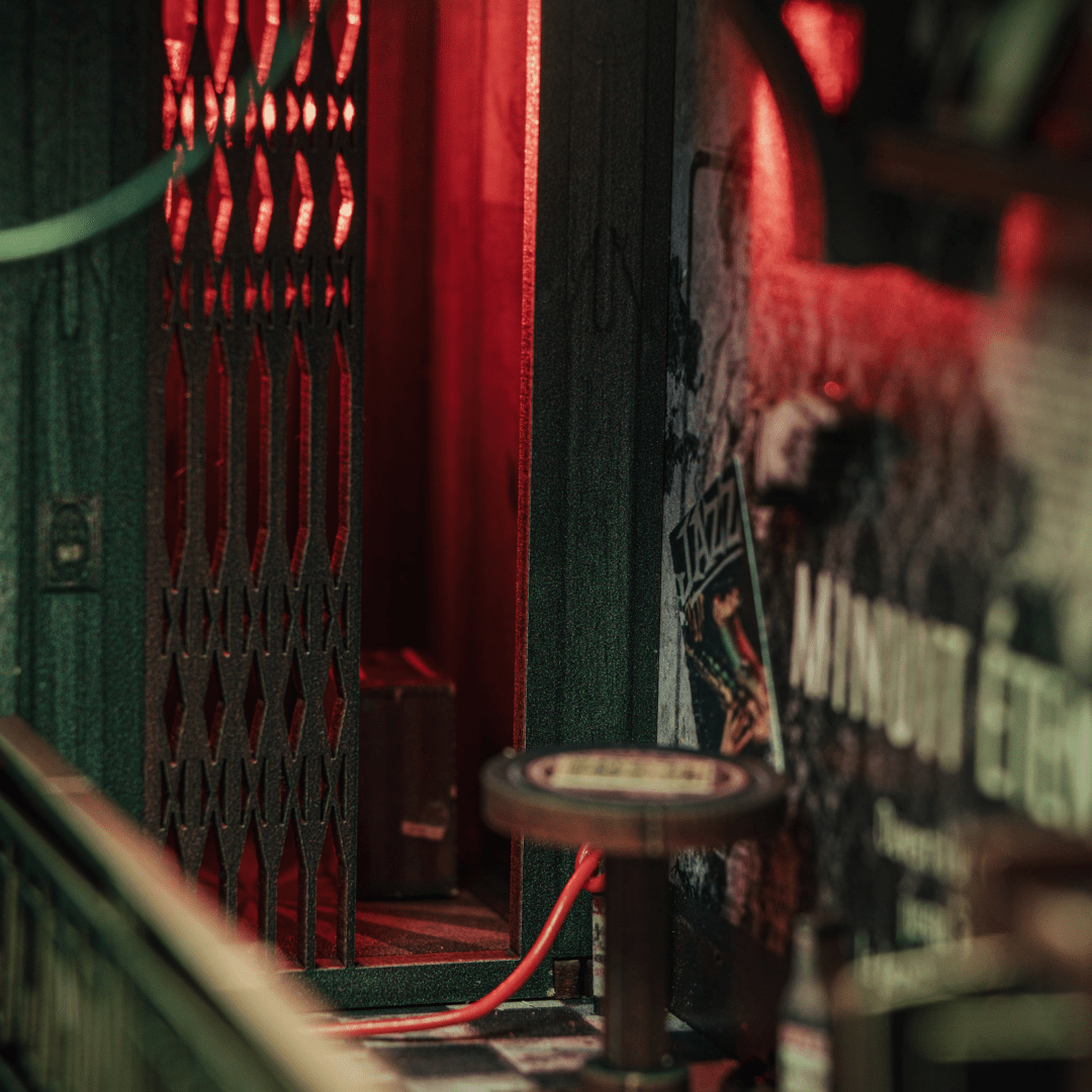 Eternal Midnight Paris Book Nook Kit | Christmas Collector’s Edition DIY Book Nook Shelf Insert Kit - Anavrin