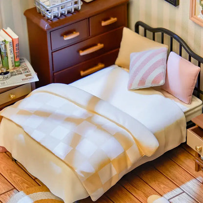 Sweet Dream Bedroom DIY Plastic Miniature House | Anavrin