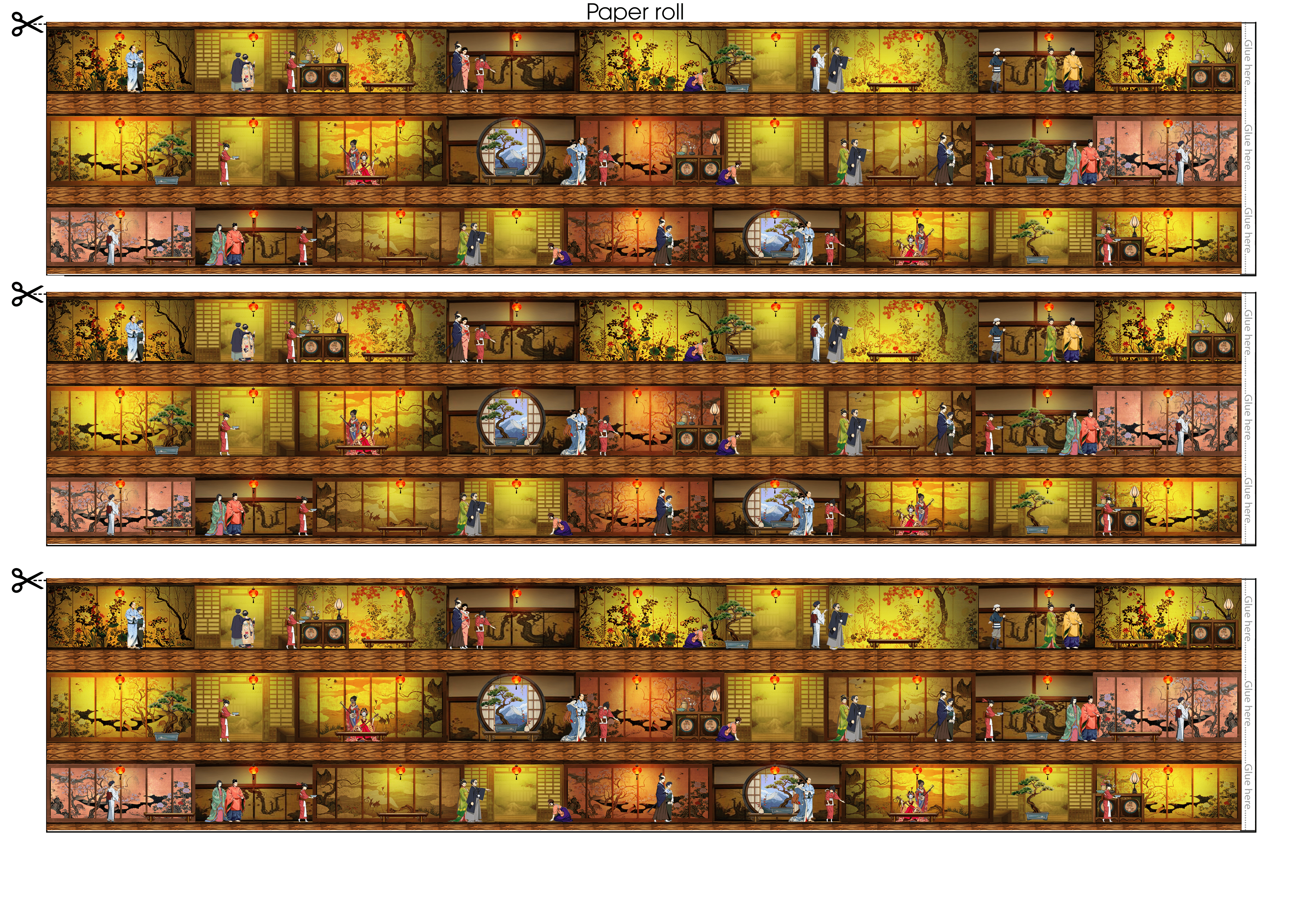 Ginzan Onsen Book Nook Kit (Motion Scene) DIY Book Nook Shelf Insert Kit - Anavrin