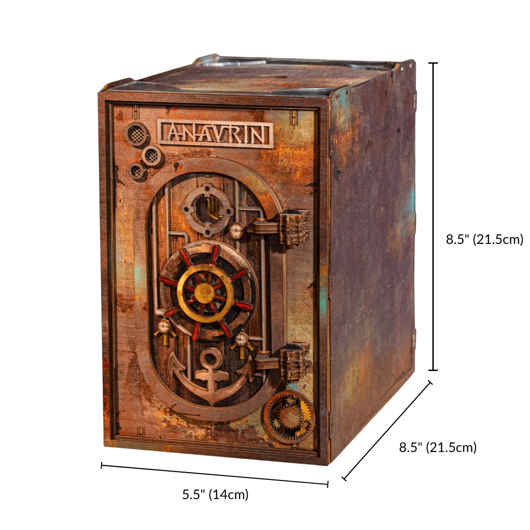 The Abandoned Submarine Book Nook Kit DIY Book Nook Shelf Insert Kit - Anavrin