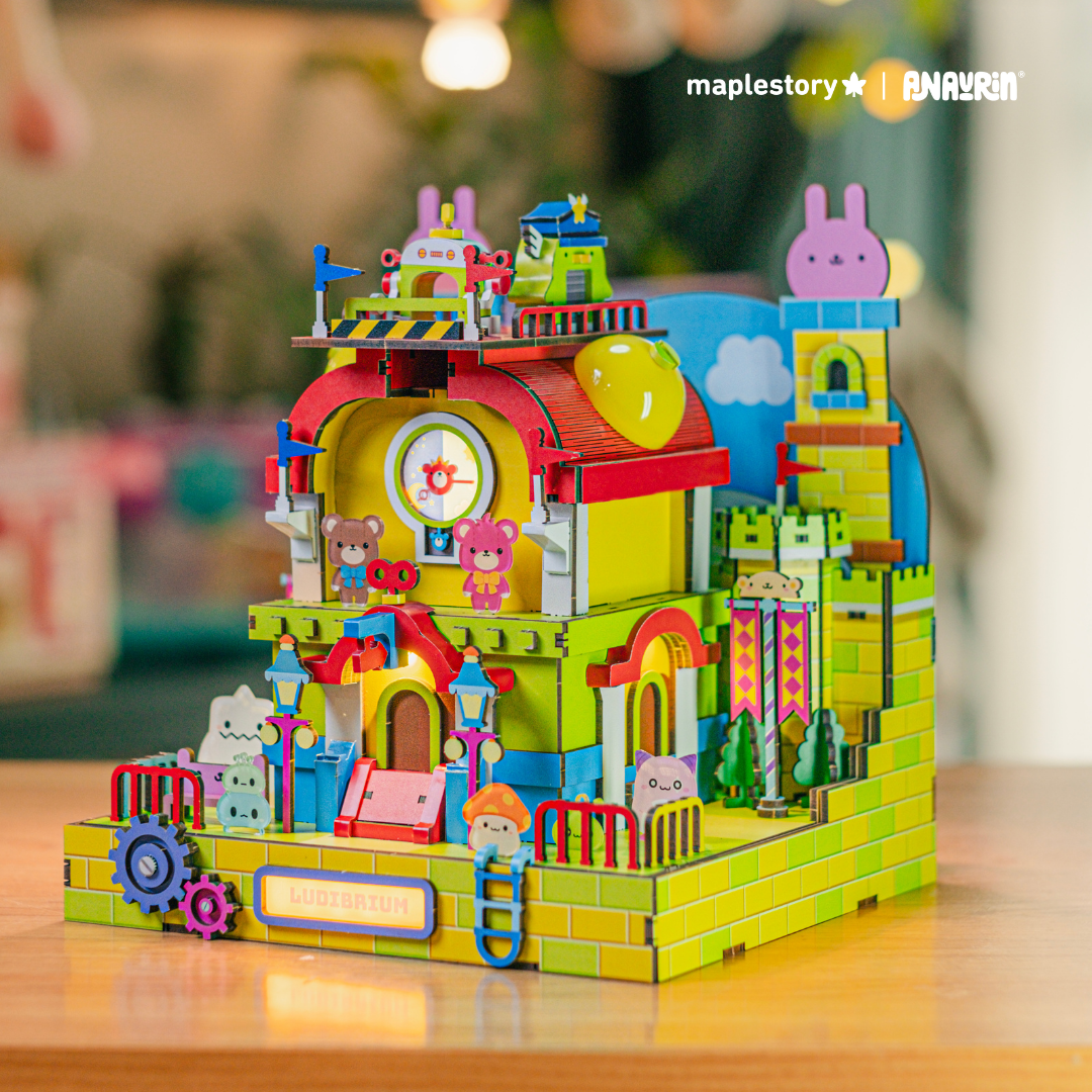 MapleStory Ludibrium Book Nook Kit