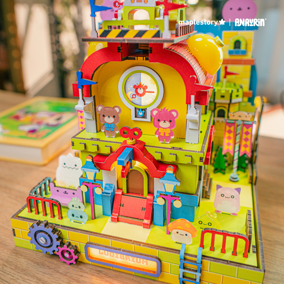 MapleStory Ludibrium Book Nook Kit