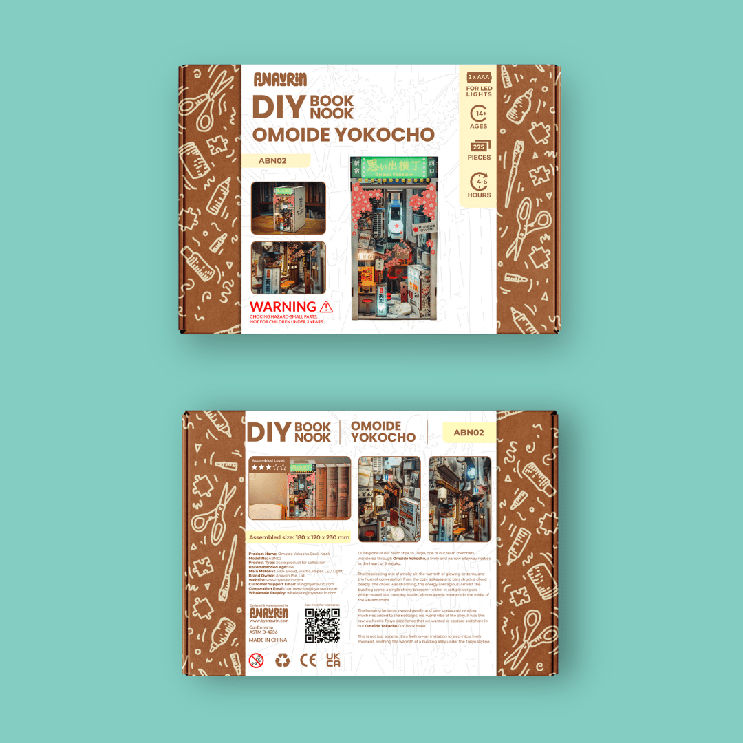Omoide Yokocho Book Nook Kit - Anavrin