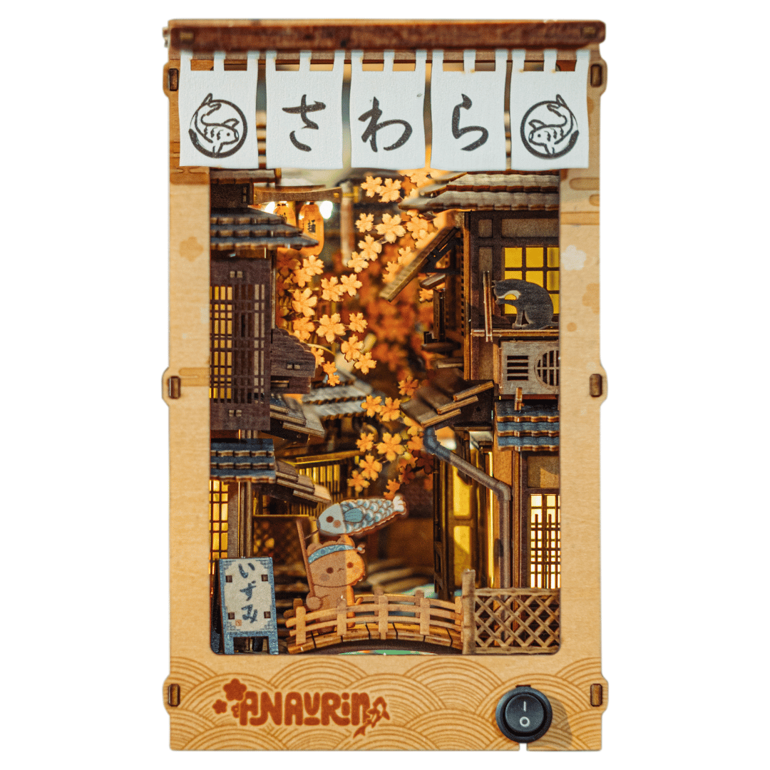 Sawara Town Book Nook kit white background