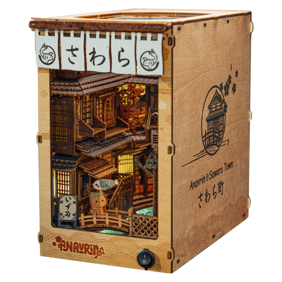 Sawara Town Book Nook kit side view