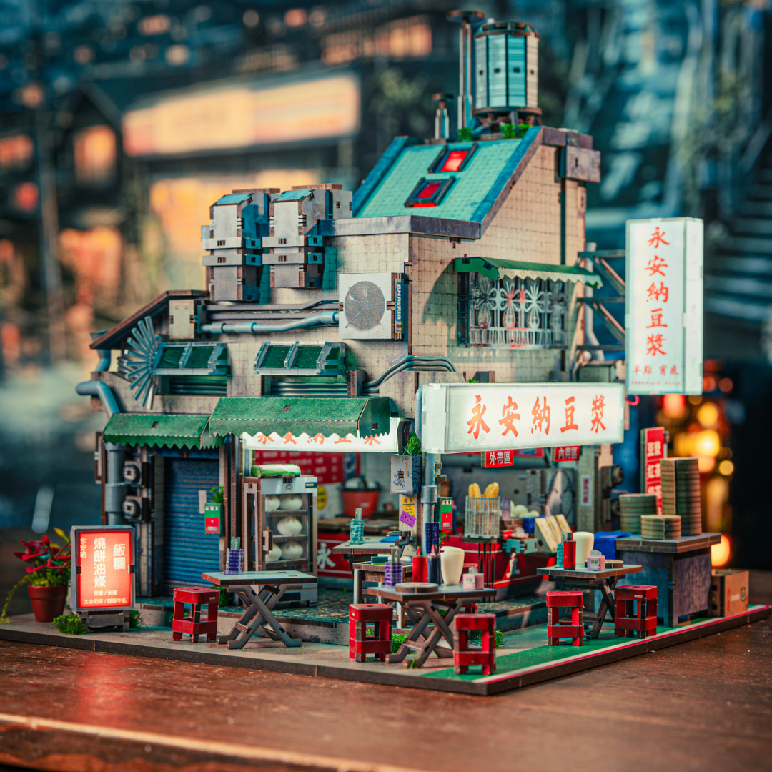 Yong An Soy Milk Shop Miniature House Kit | Limited Edition
