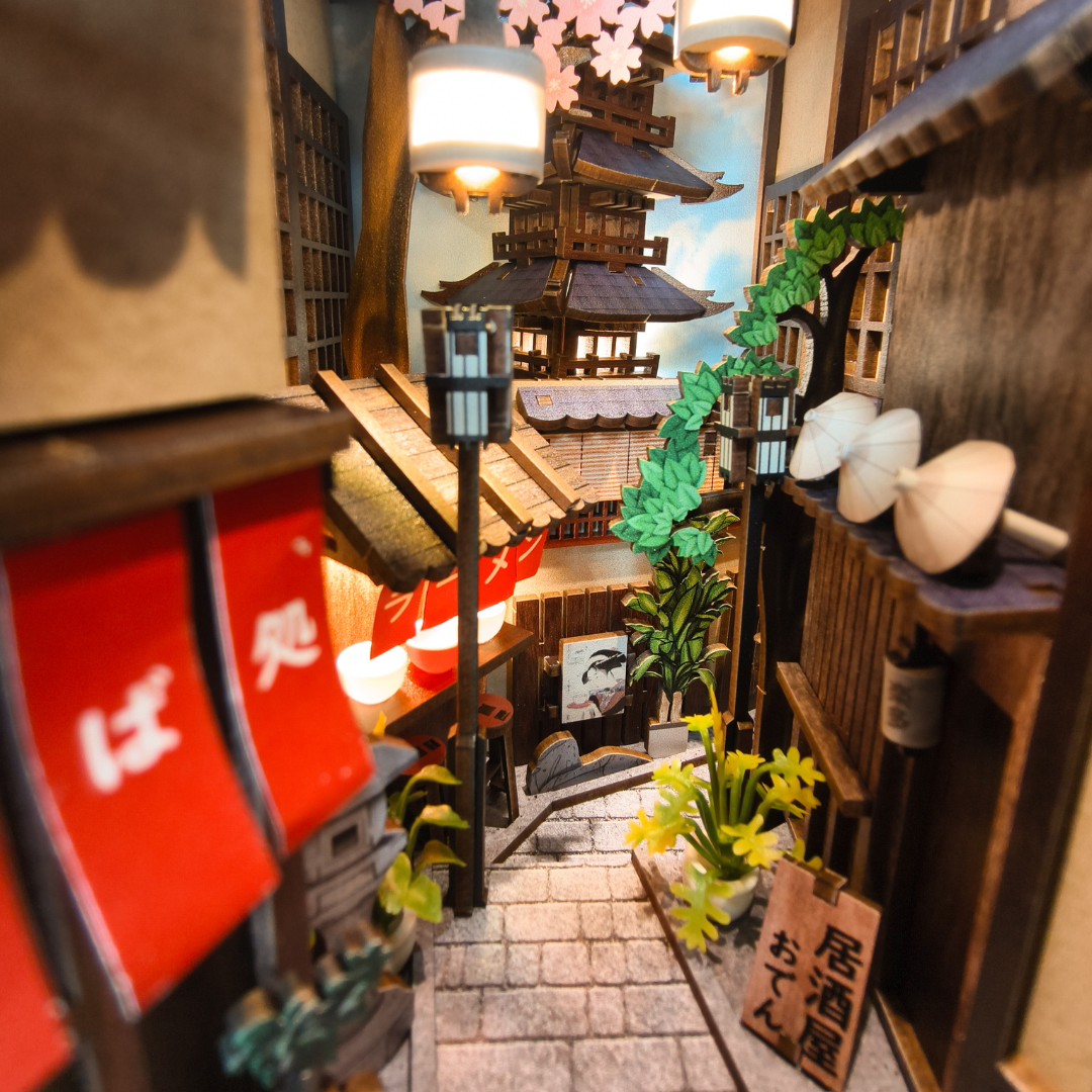 Explore the Charm of Kyoto with the Gion DIY Book Nook Kit