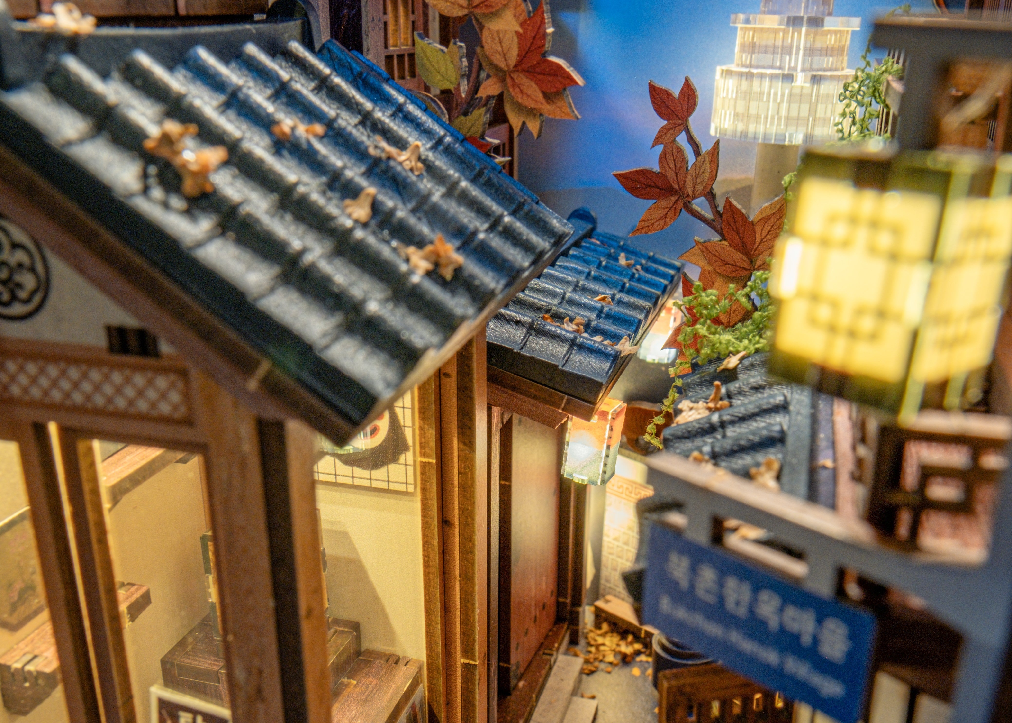 Bukchon Hanok Village Book Nook Kit: A Glimpse Into Korea's Heritage