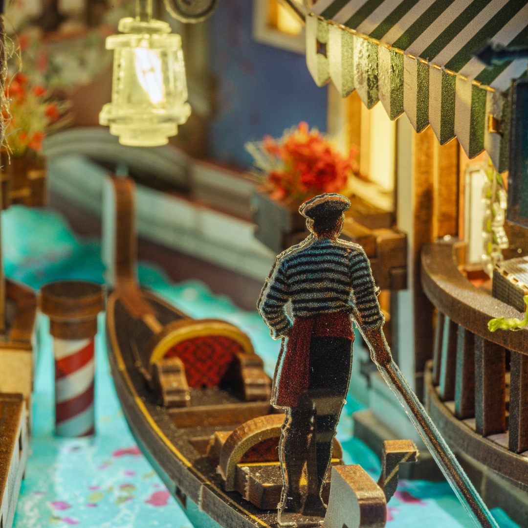 A Glimpse of Venice at Midnight