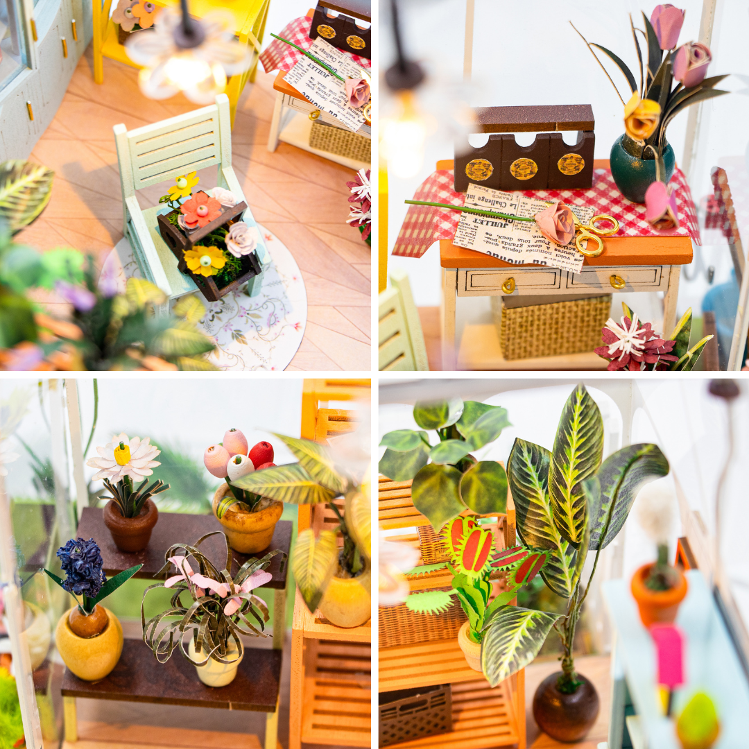 Sunshine Flower DIY Miniature House | Anavrin