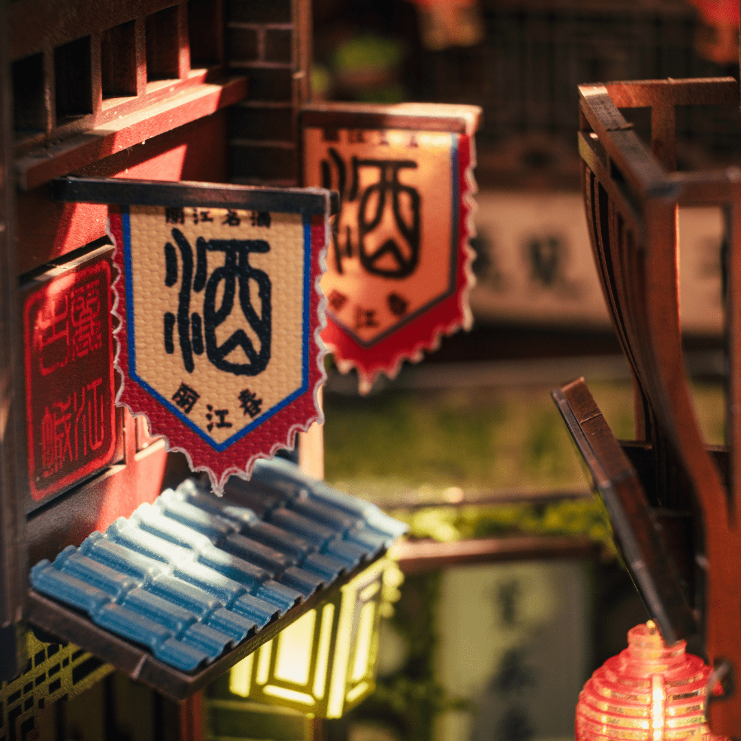 Lijiang Ancient Town DIY Book Nook Kit by Anavrin
