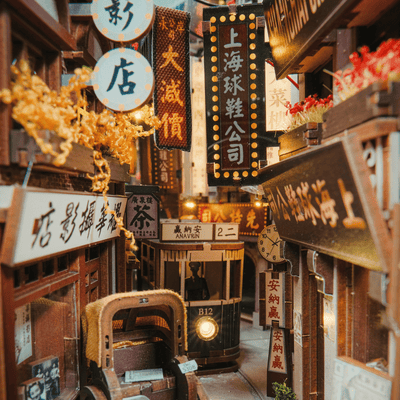 [Coming Soon] Old Shanghai Book Nook Kit - Anavrin