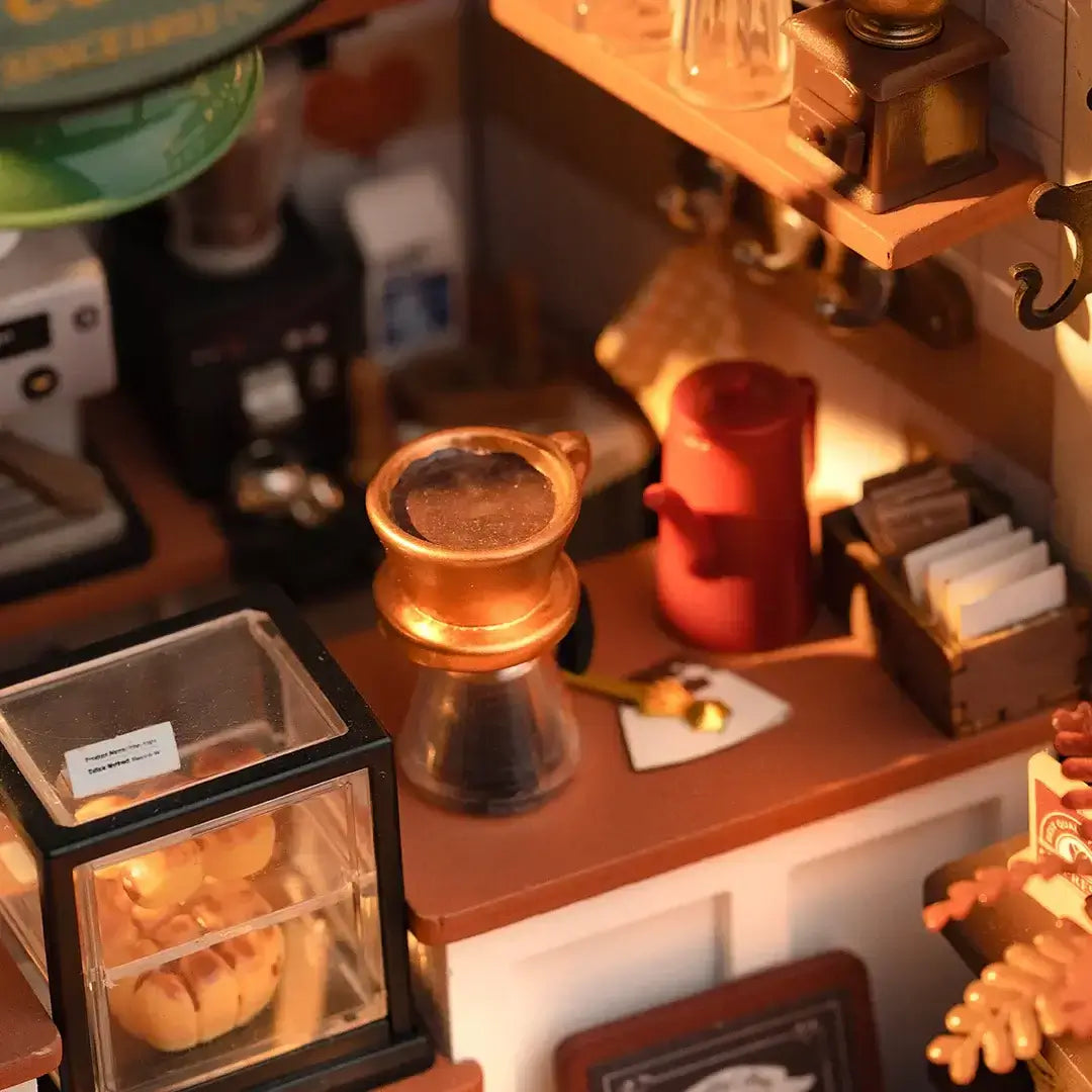Dollhouse Coffee Machine Miniature Espresso Machine Dollhouse -  Denmark