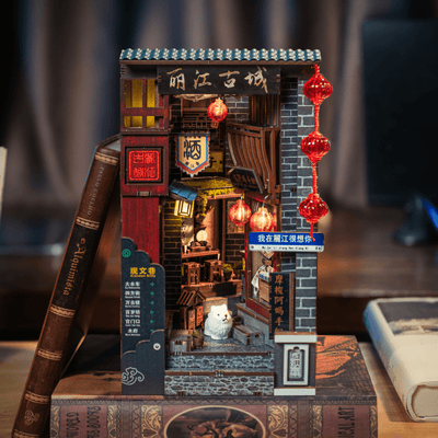 Lijiang Ancient Town DIY Book Nook Kit by Anavrin