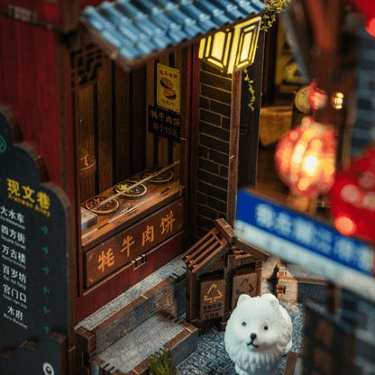 Lijiang Ancient Town DIY Book Nook Kit by Anavrin