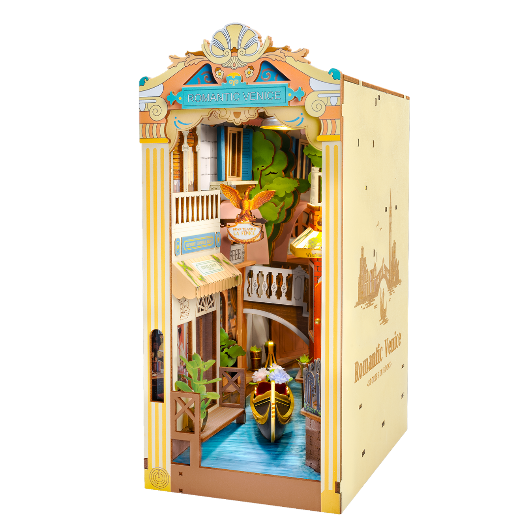 Romantic Venice DIY Book Nook | Anavrin