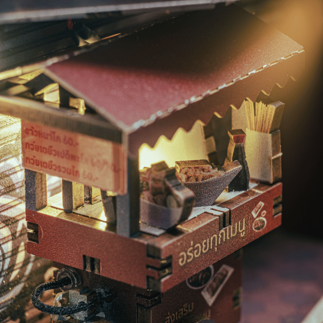 [Coming Soon] Bangkok Yaowarat Book Nook Kit - Anavrin