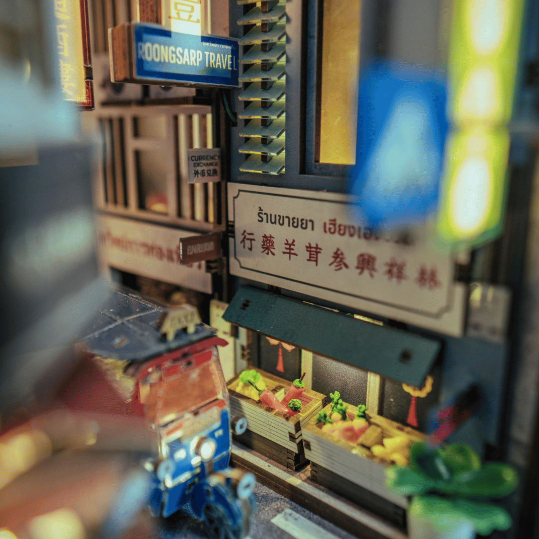 [Coming Soon] Bangkok Yaowarat Book Nook Kit - Anavrin