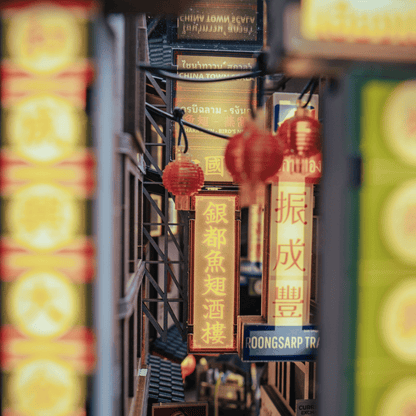 [Coming Soon] Bangkok Yaowarat Book Nook Kit - Anavrin