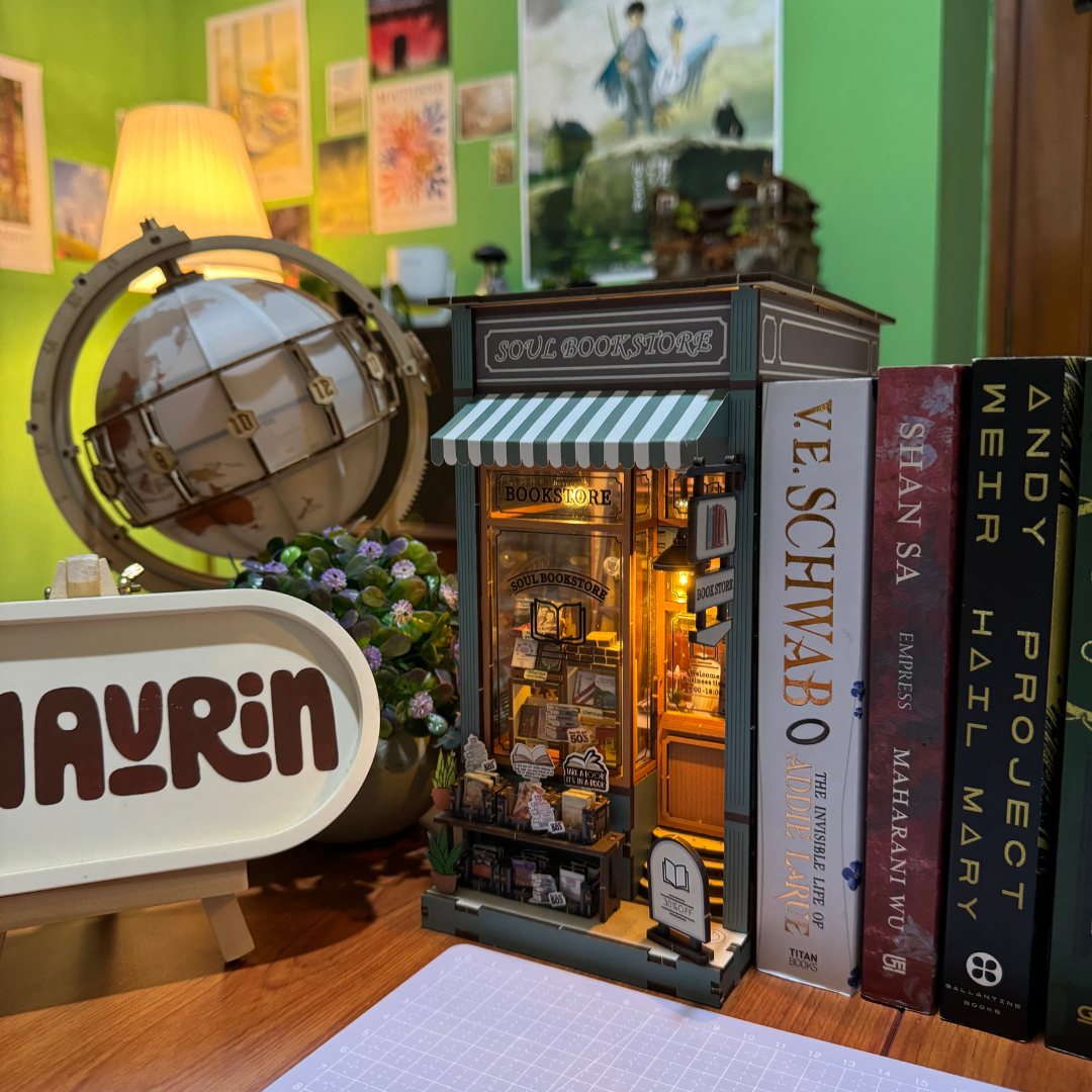 Soul Bookstore DIY Book Nook | Anavrin (musikboks)