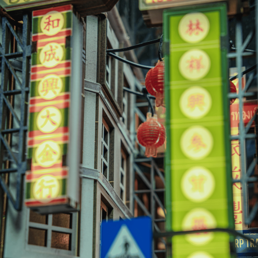 [Coming Soon] Bangkok Yaowarat Book Nook Kit - Anavrin