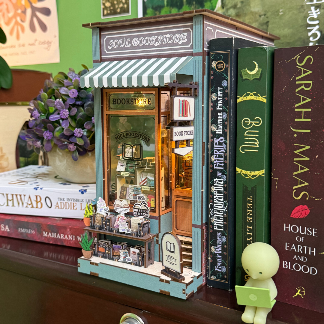 Soul Bookstore DIY Book Nook | Anavrin (Music Box)