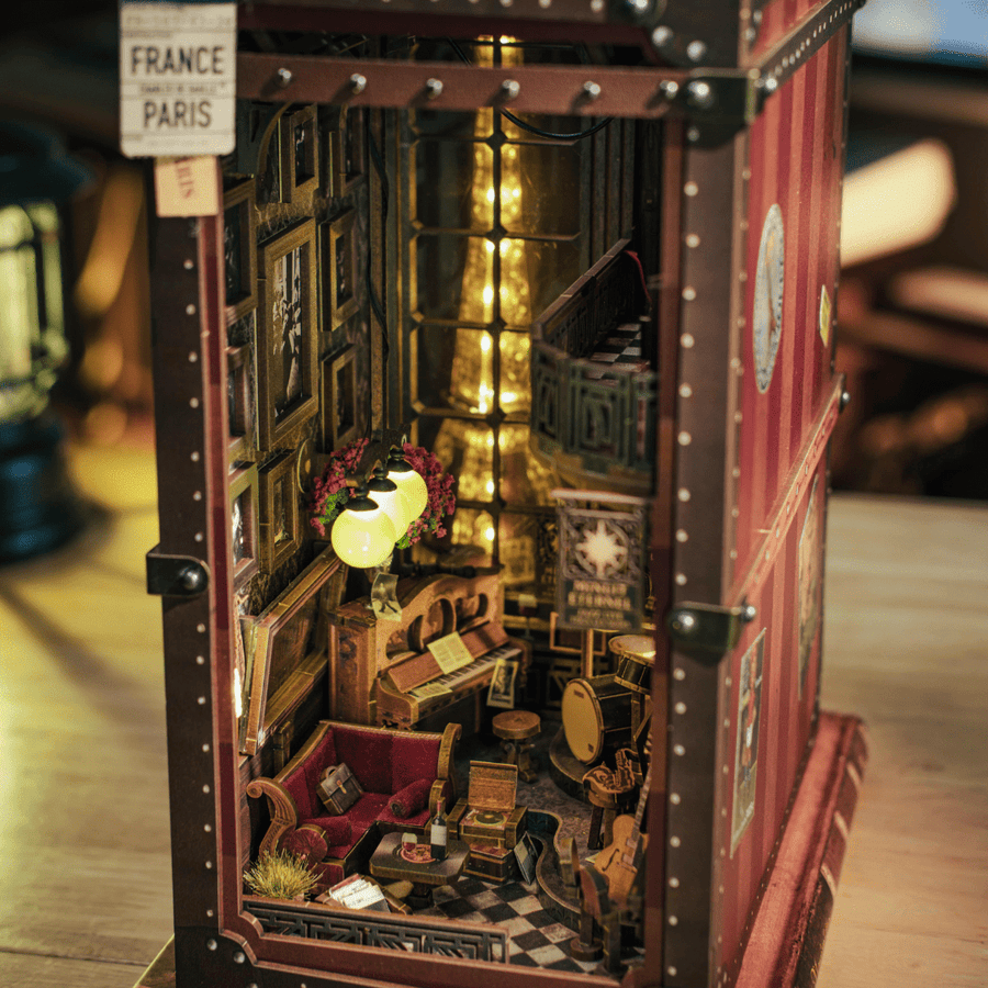 Buchregal-Kit „Ewige Mitternacht in Paris“ | Limitierte Edition