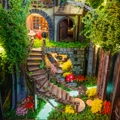 Forest Cottage Book Nook Kit