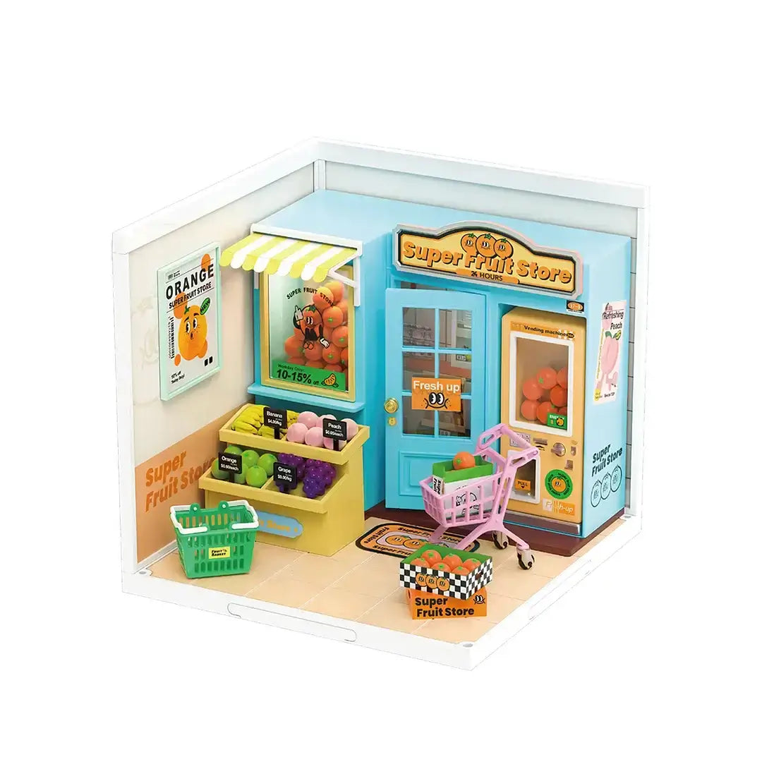 Super Fruit Store DIY Plastic Miniature House | Ανάβριν