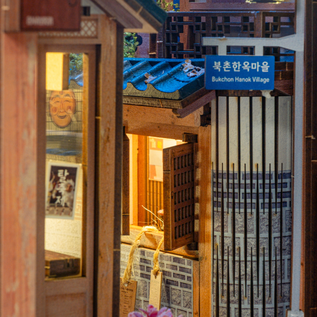 Bukchon Hanok Village Book Nook Kit