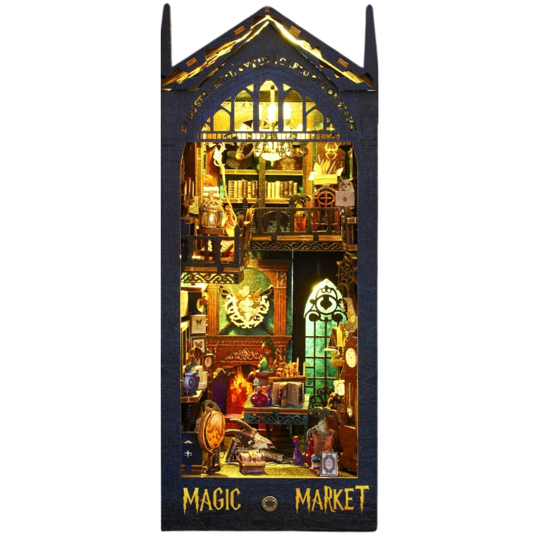 Magic Market Book Nook | Anavrin (Music Box)