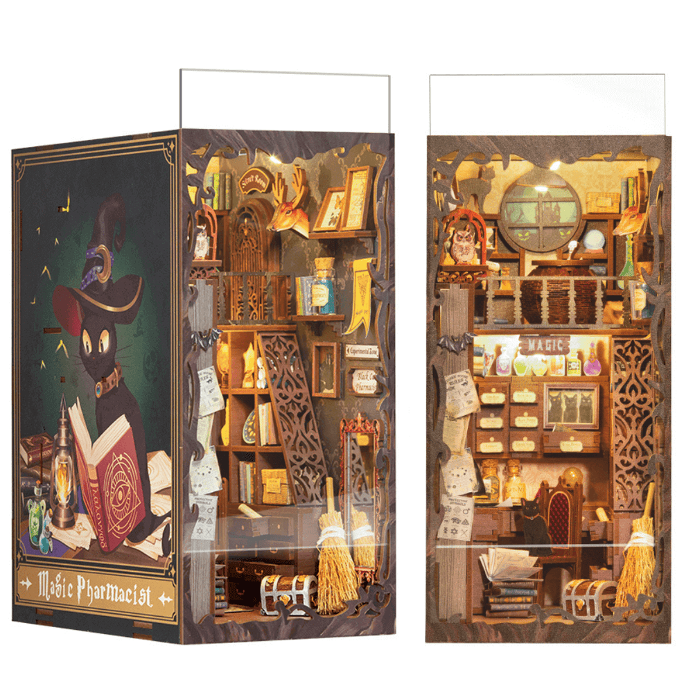 Magic Pharmacist Book Nook | Anavrin (Dust Cover Included) – ByAnavrin