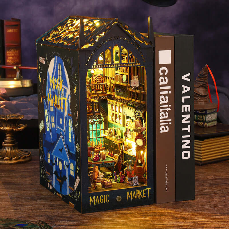 Magic Pharmacist Book Nook  Anavrin (Dust Cover Included) – ByAnavrin