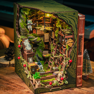 Cats Crossing Book Nook Kit