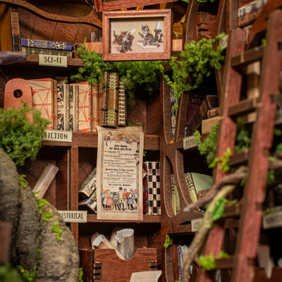 Cats Crossing Book Nook Kit