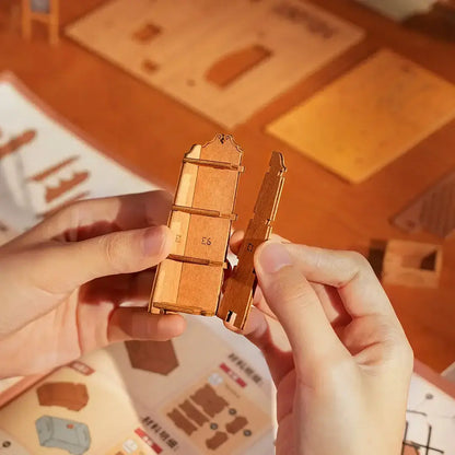 Hjørneboghandel DIY Miniature House Kit | Anavrin