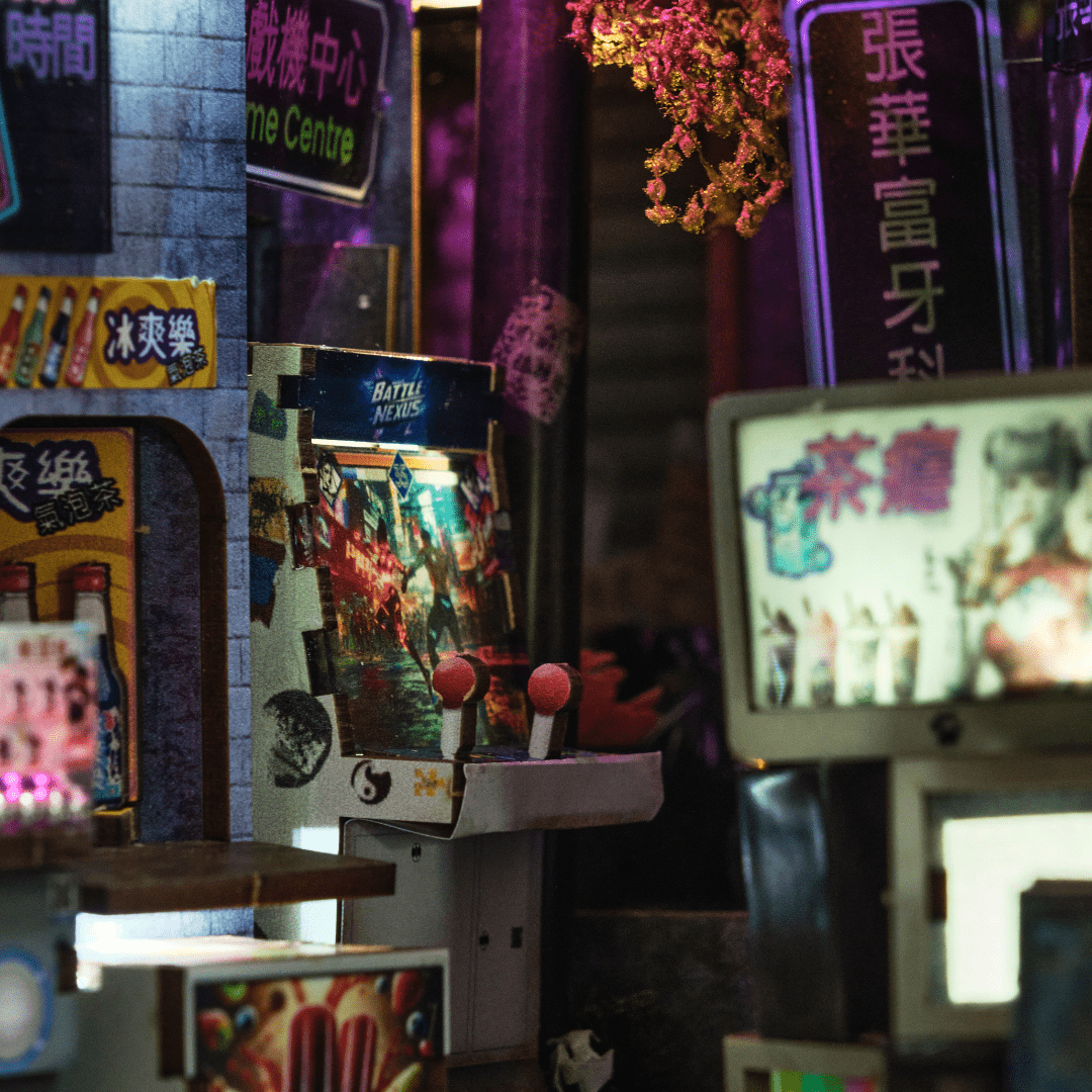 ANAVRIN Kowloon Walled City 2049 Book Nook Kit a conversation piece for the shelf feature image