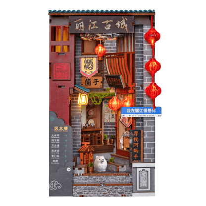 Lijiang Ancient Town DIY Book Nook Kit by Anavrin