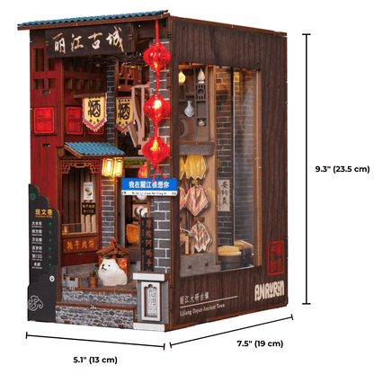 Lijiang Ancient Town DIY Book Nook Kit by Anavrin