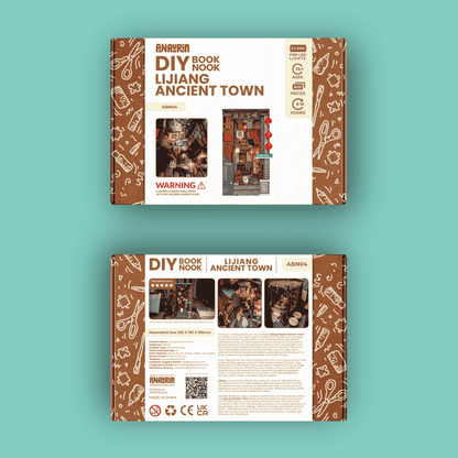 Lijiang Ancient Town DIY Book Nook Kit by Anavrin