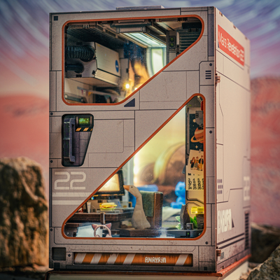 Mars Revelation 62 Book Nook Kit