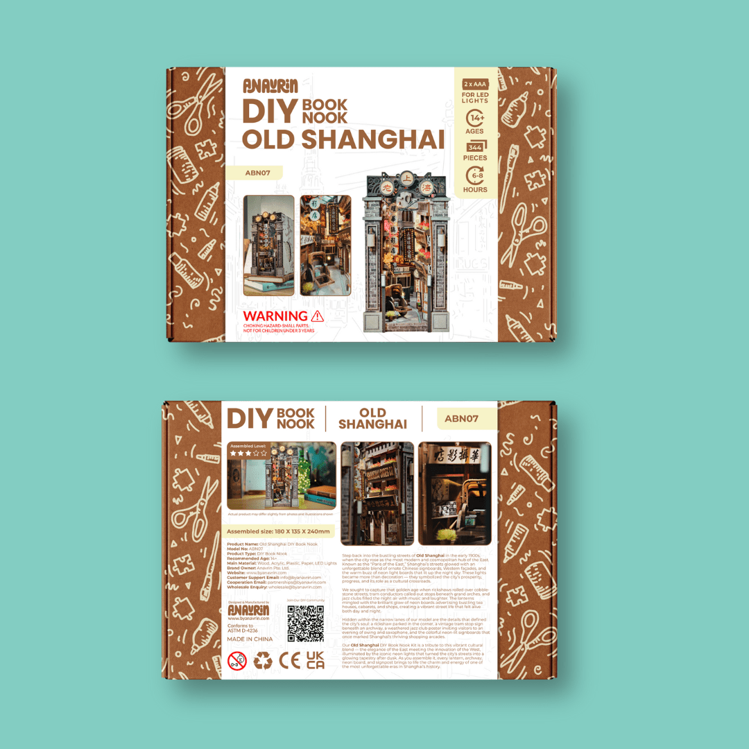 [Coming Soon] Old Shanghai Book Nook Kit - Anavrin