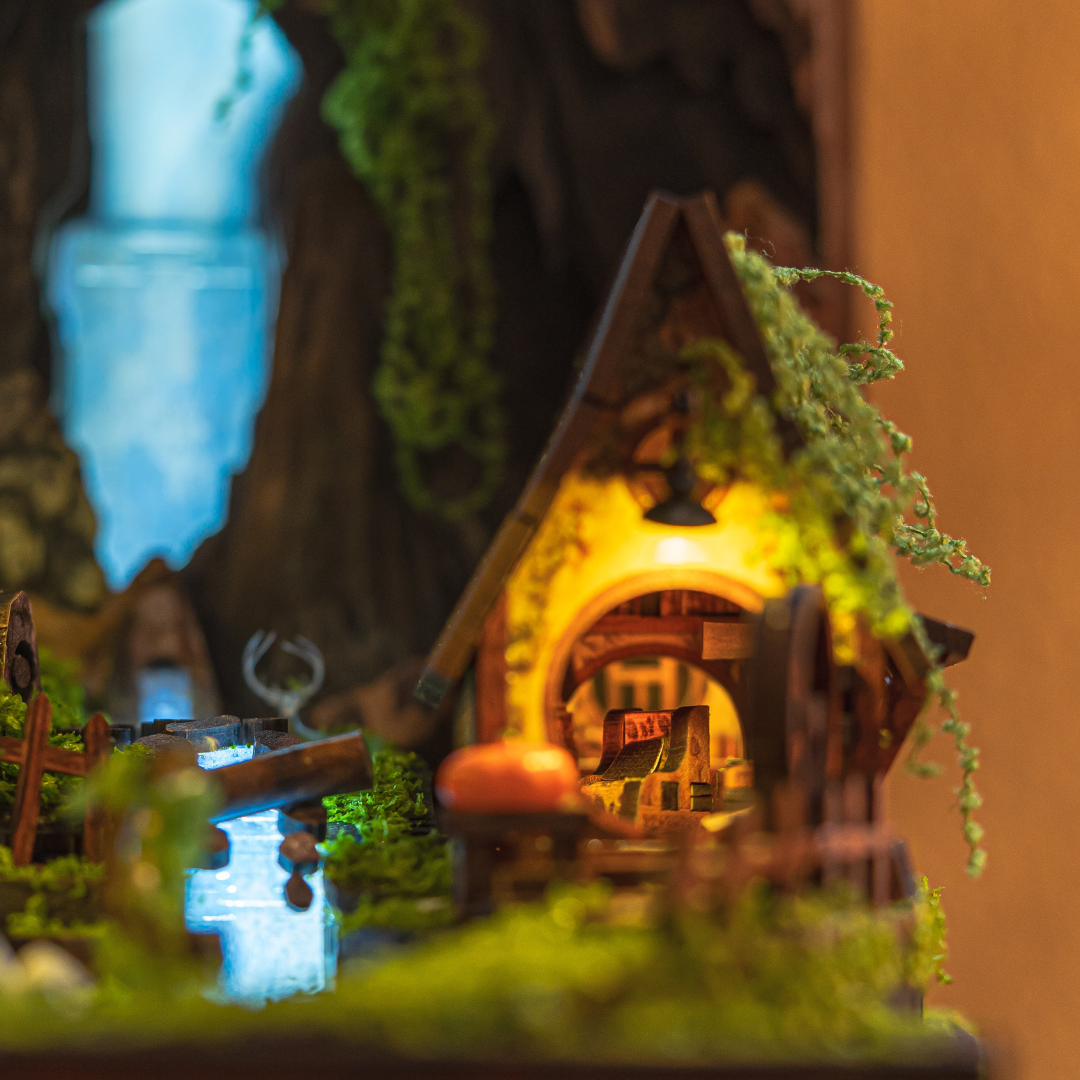 ささやきの谷 ミニチュアハウスキット（オルゴール）｜コレクターズエディション
