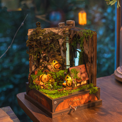 ささやきの谷 ミニチュアハウスキット（オルゴール）｜コレクターズエディション