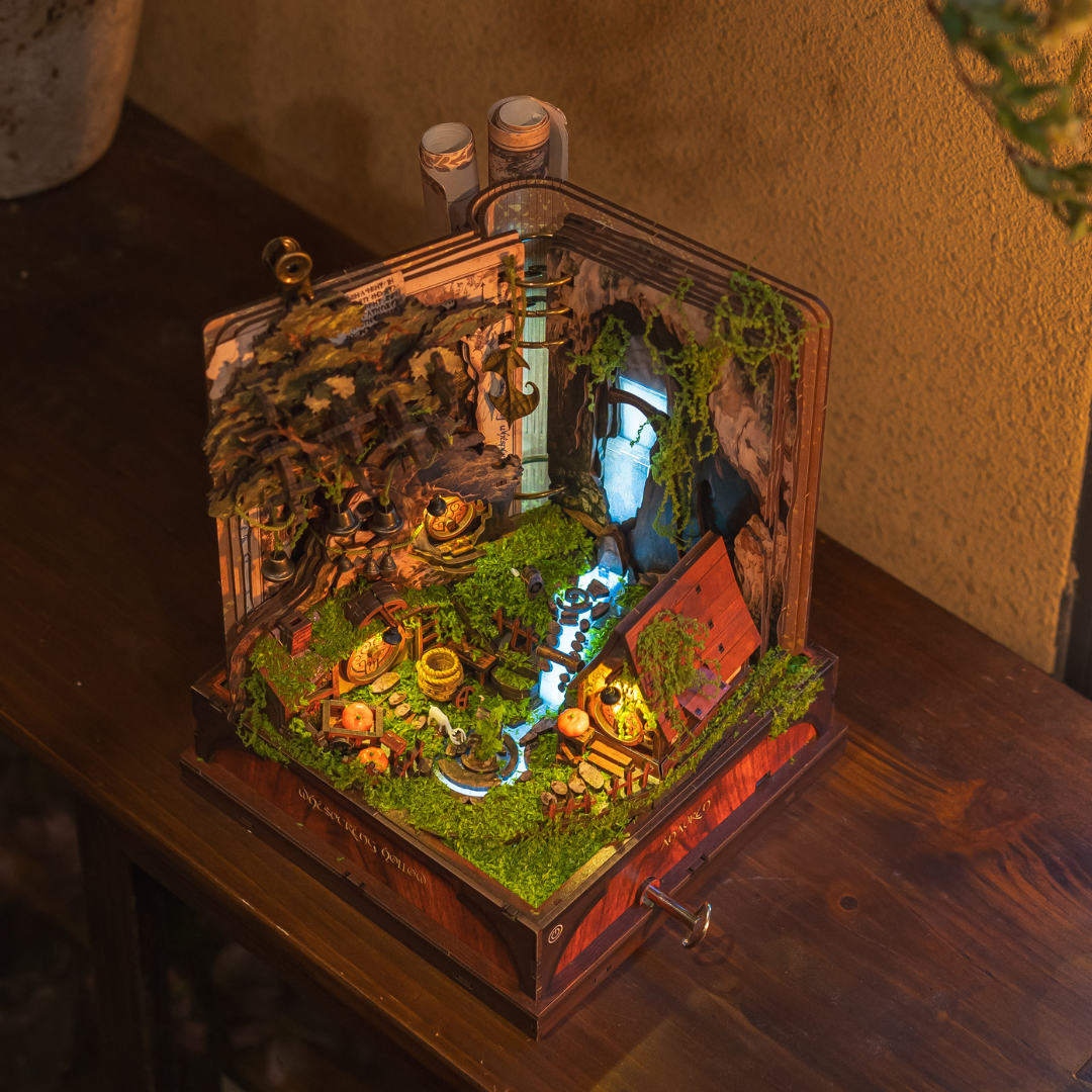 ささやきの谷 ミニチュアハウスキット（オルゴール）｜コレクターズエディション